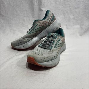 Brooks Women's Glycerin 20 Neutral Running Shoe Oyster/Latigo Bay - 11 B